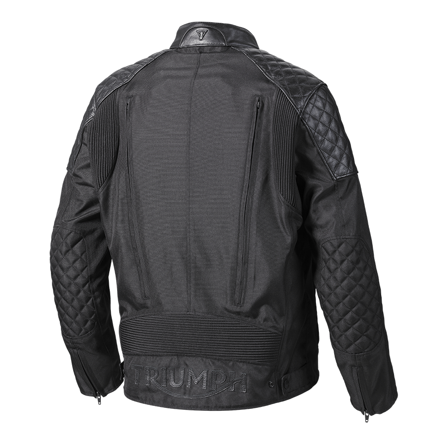 Braddan Mesh Motorcycle Jacket Black Abbigliamento Moto Triumph Motorcycles