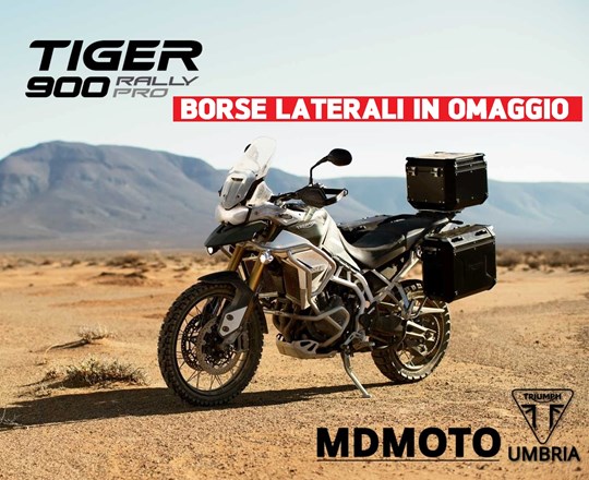 TIGER 900 RALLY PRO E TIGER GT PRO - CON BORSE IN OMAGGIO 