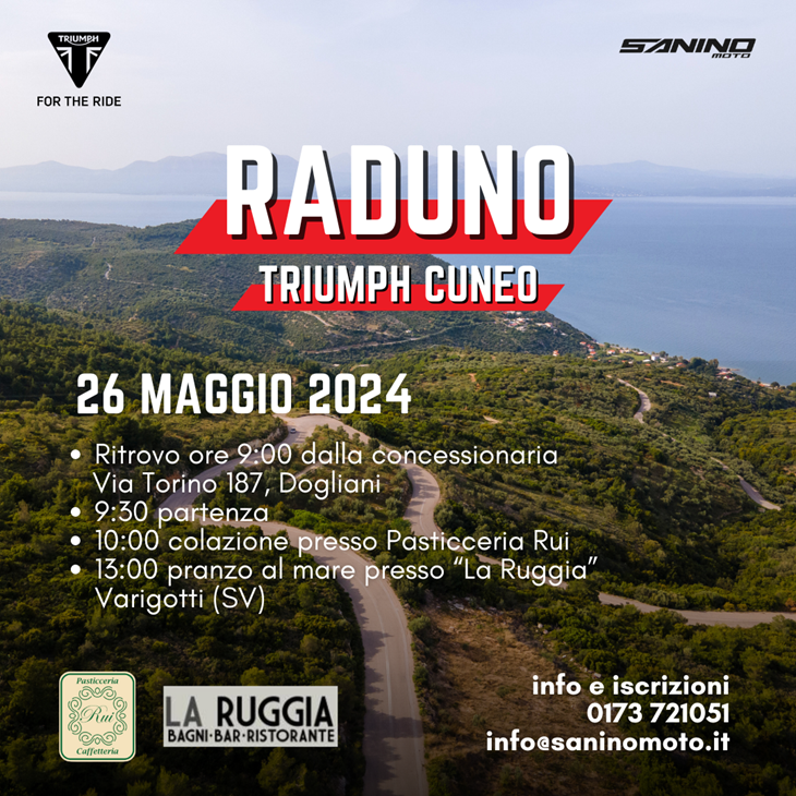 Raduno Triumph Cuneo