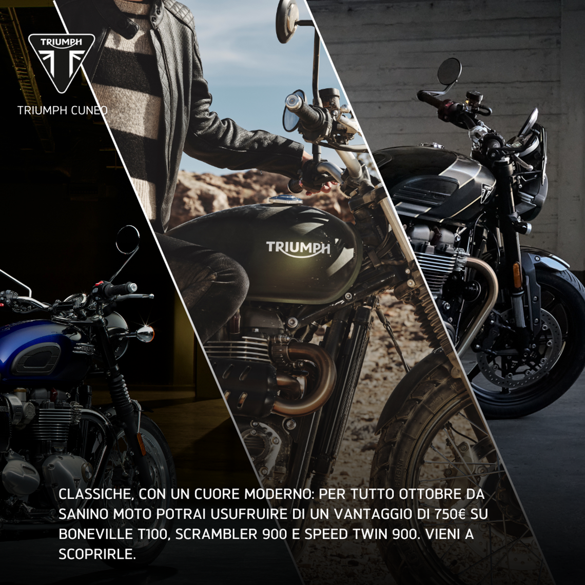 Promo Boneville, Scrambler & Speed Twin