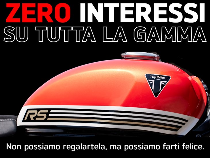 Tutta la gamma a Zero Interessi