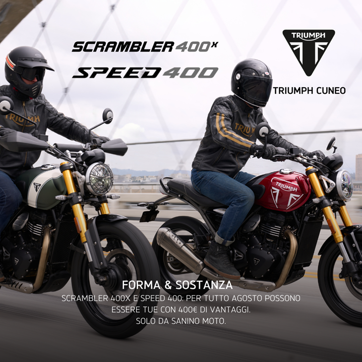 Scrambler 400X & Speed 400