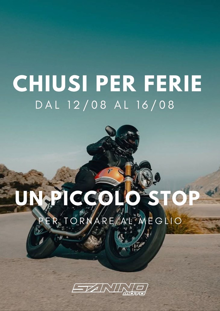 Un piccolo stop.