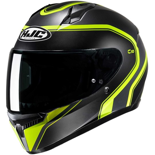 HJC C10  BAMBINO ELIE NERO GIALLO