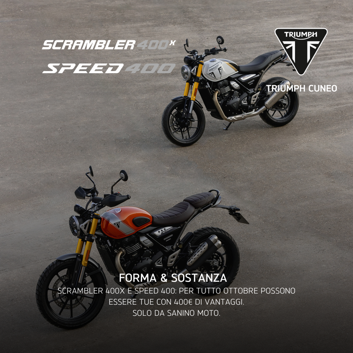 Scrambler 400X & Speed 400