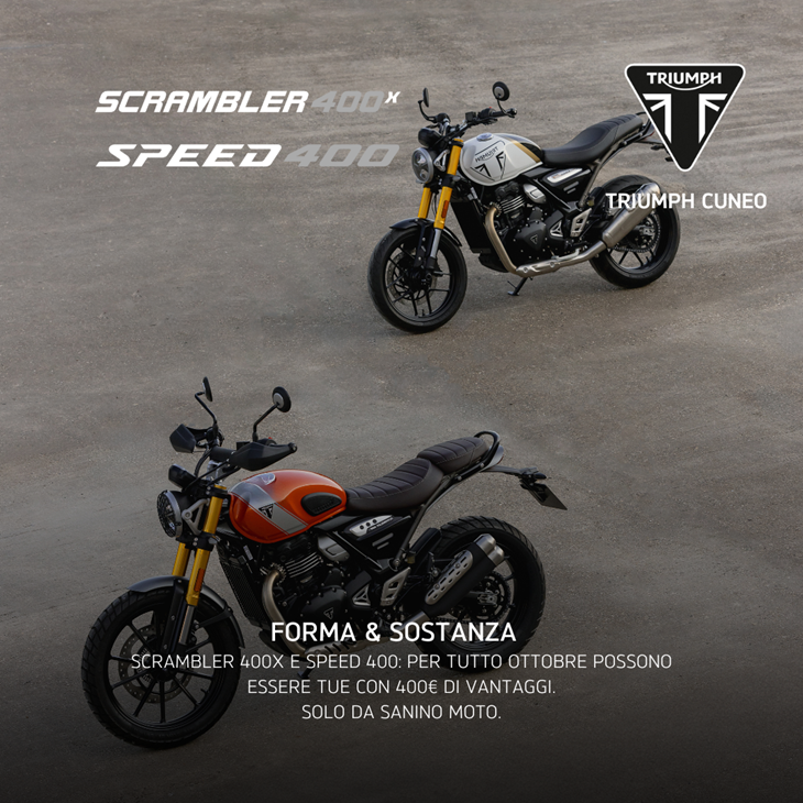 Scrambler 400X & Speed 400