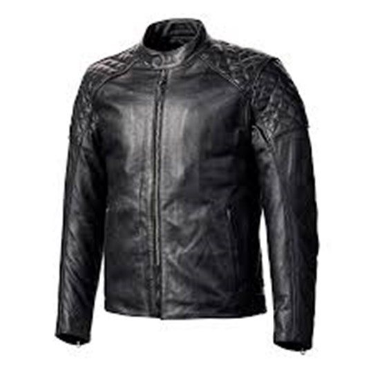 BRADDAN JACKET UOMO PELLE NERO 