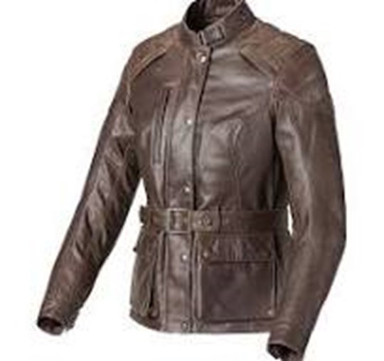 GIACCA DONNA PELLE MARRONE BEAUFORT
