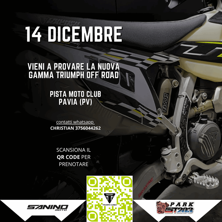 Test Ride - Enduro 250/450 Cross 250/450