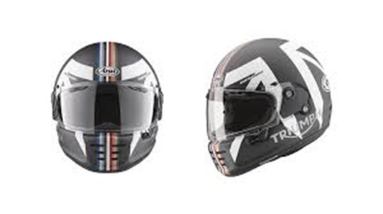 CASCHI ARAI IN COLLABORAZIONE CON TRIUMPH 