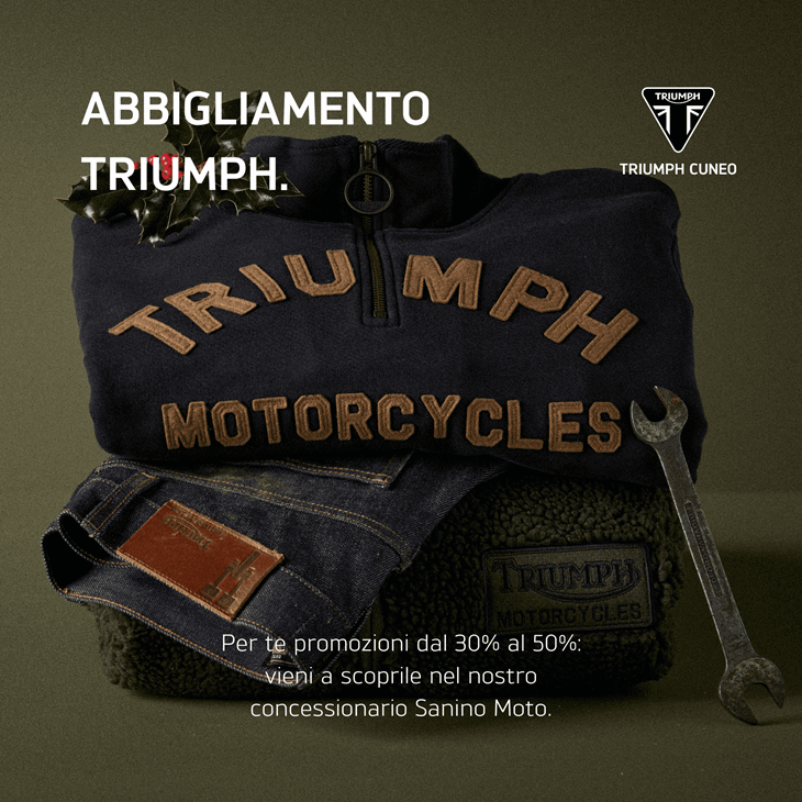 Abbigliamento Triumph.