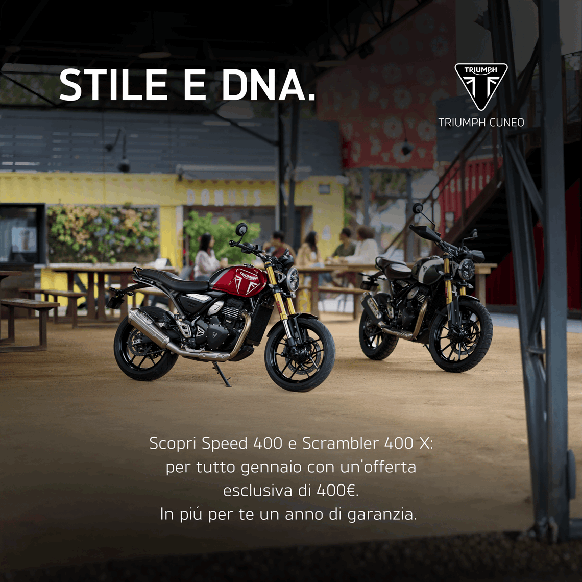 Speed 400 e Scrambler 400 X