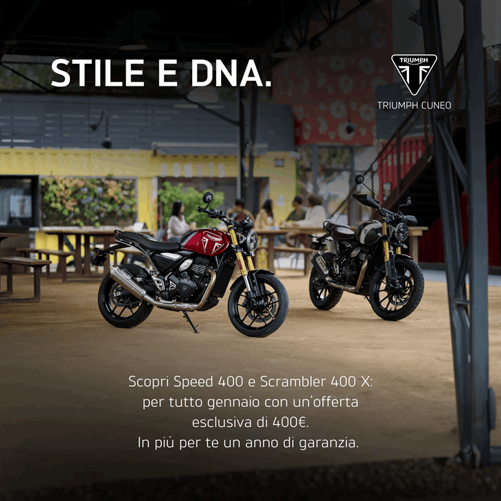 Speed 400 e Scrambler 400 X