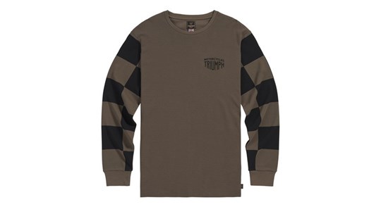 T-SHIRT HARKER A MANICHE L IRON / NERA 