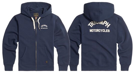 FELPA DOLAN GIROCOLLO CON ZIP NAVY