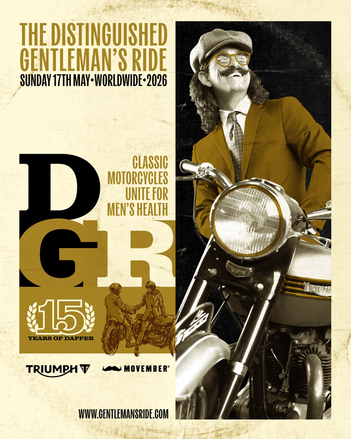 DISTINGUISHED GENTLEMAN'S RIDE 2026 