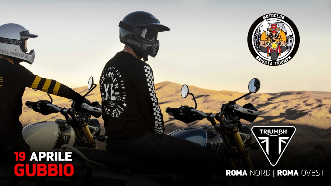 Gubbio con Brigata Triumph 