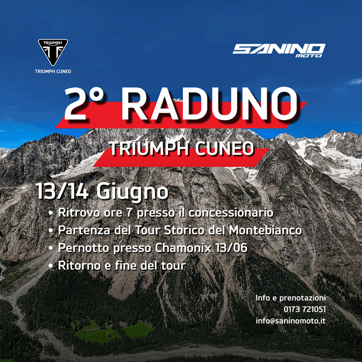 Raduno Triumph Cuneo