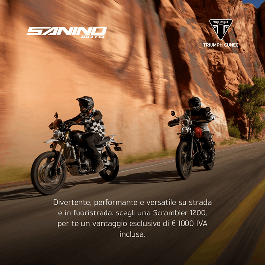 Scrambler 1200 - SCOPRI LA PROMOZIONE ATTIVA PER TUTTO APRILE!