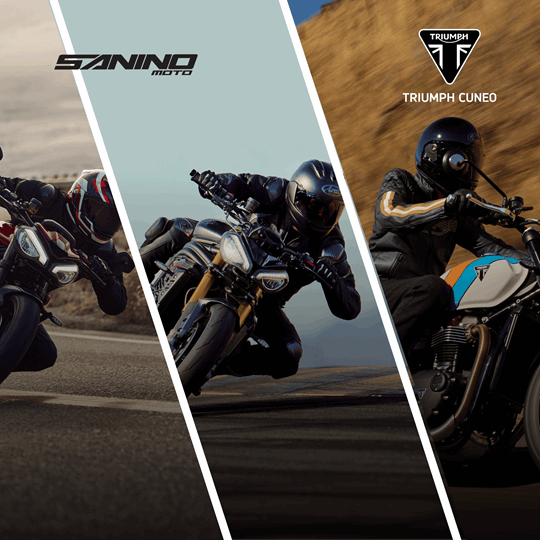 SPEED TRIPLE 1200, STREET TRIPLE 765, SPEED TWIN 900 - SCOPRI LA PROMOZIONE ATTIVA PER TUTTO APRILE!