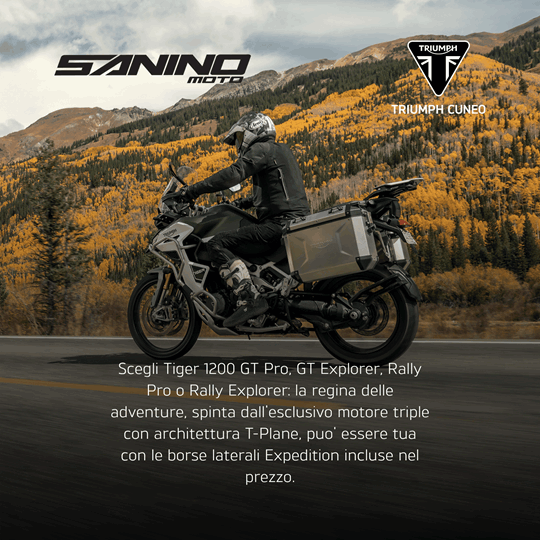 TIGER 1200 - SCOPRI LA PROMOZIONE ATTIVA PER TUTTO APRILE!