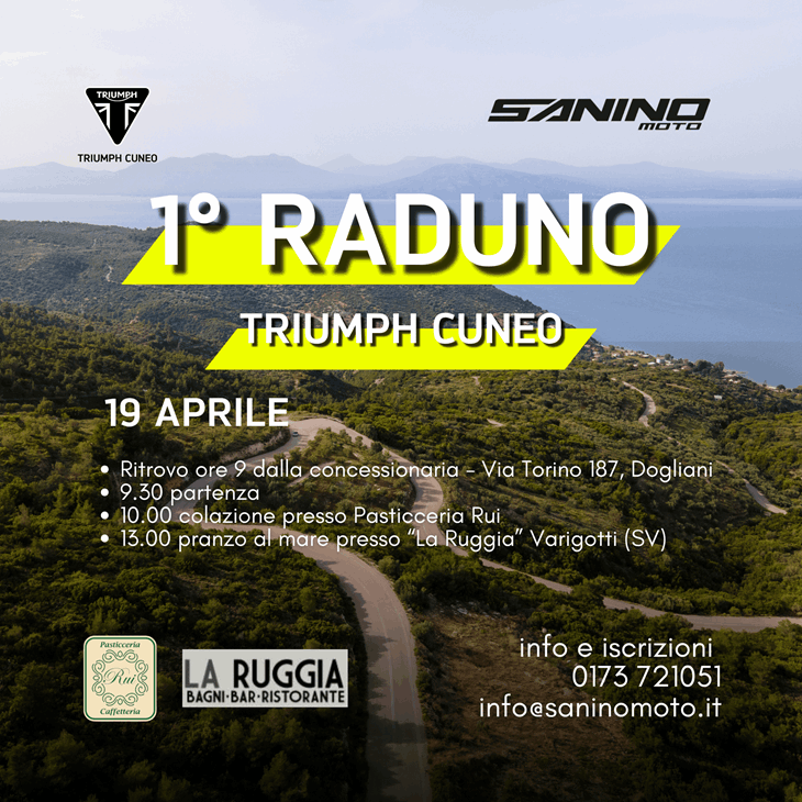 Raduno Triumph Cuneo