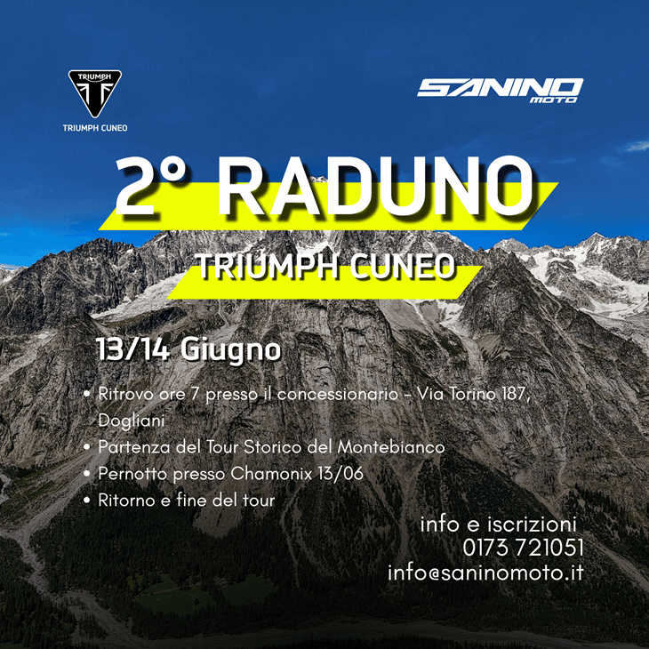 Raduno Triumph Cuneo