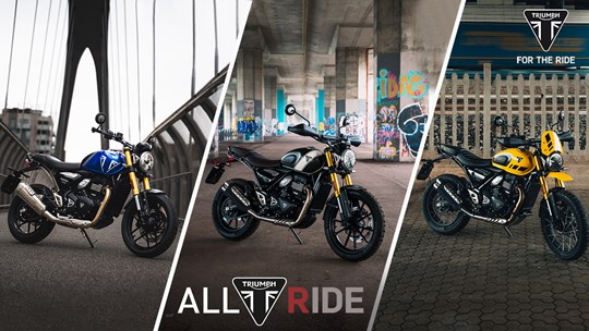 SPEED 400, SCRAMBLER 400 X & SCRAMBLER 400 XC: TUE DA SUBITO, ANTICIPANDO LA META'