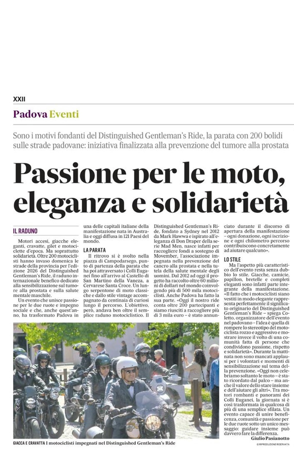 GAZZETTINO DGR PADOVA 2026