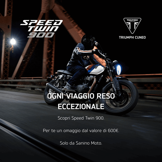 Speed Twin 900 - SCOPRI LA PROMOZIONE ATTIVA PER TUTTO MAGGIO!