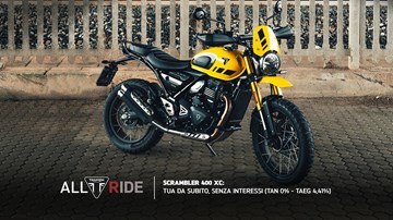 Più emozioni, zero interessi: SCRAMBLER 400 XC