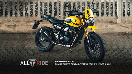 Più emozioni, zero interessi: SCRAMBLER 400 XC