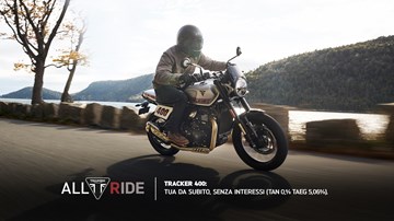 Più emozioni, zero interessi: TRACKER 400