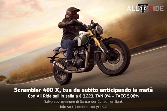 Scrambler 400 X: ogni giorno una nuova avventura